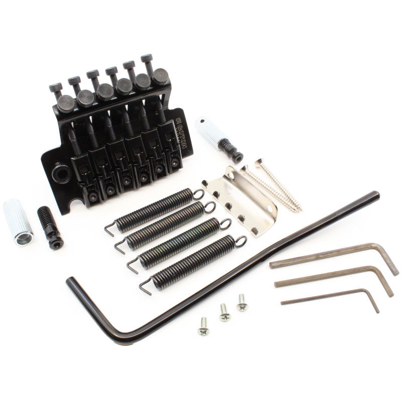 Gotoh Guitar Bridge, GE1996T, licenza Floyd Rose®, colore: nero