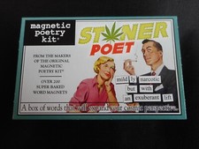 New STONER POET Magnetic Poetry Kit