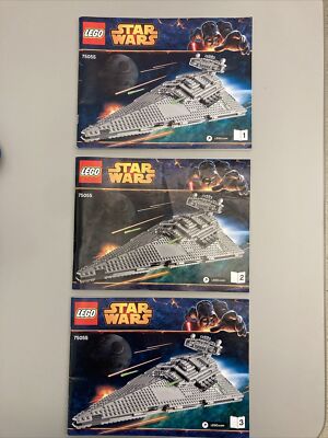 LEGO Star Wars 75055 Imperial Star Destroyer Instruction Manuals