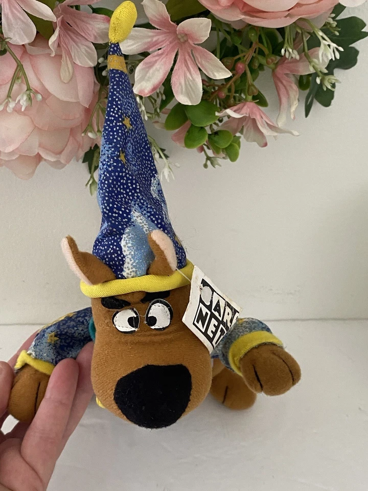 Juguete de peluche de mago Scooby Doo de colección 1998 Cartoon Network coleccionar 8" Foto 4 de 4