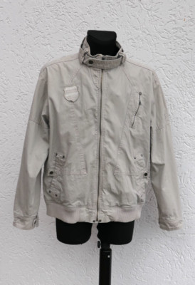 Multiblu Gr. XXL Jacke beige Baumwolle