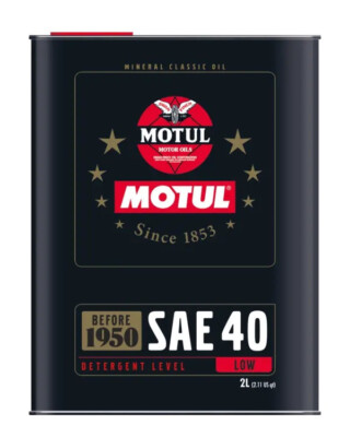 9,95 /l Motul Classic Motor Oil SAE 40  2 ltr  mineral. Oldtimer Motorenöl