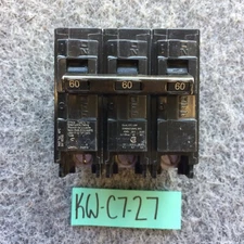 NEW - NOS Siemens B360 3-Poles 60A 240V Panel Board Mounted Circuit Breaker