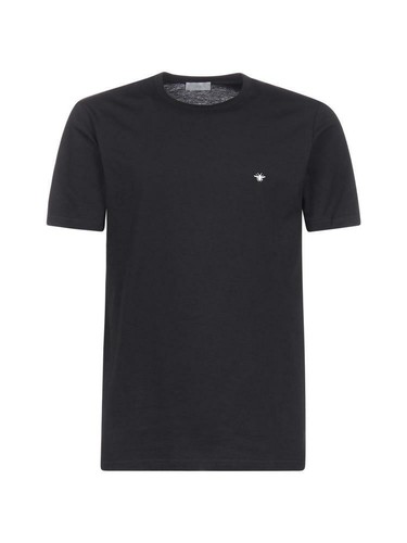 T-shirt “femininity, the trap” Jersey di cotone e lino écru | DIOR