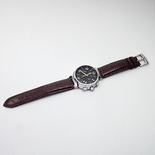 Louis Vuitton Tambour Chronograph Q1121 Automatic 41mm Stainless Men's Watch - Picture 5 of 9