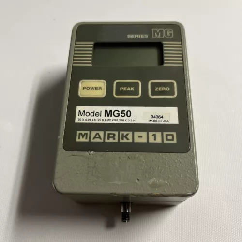 MARK 10 MG50 Digital Force Gauge - 50 X 0.05 LB 25 X 0.02 KGF, 250 X 0.2N