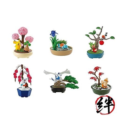 Pokemon Figure Toys Rement Pocket BONSAI 2 Complete Box Unopened