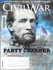 Civil War Times Dec.2020 John Mosby Rangers Point Of Rocks Maryland Gettysburg