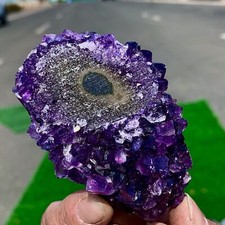 103G Natural Amethyst Cluster Quartz Crystal Flower Cluster Mineral Healing