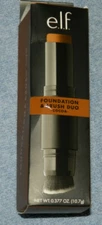 NEW ELF Foundation stick & Brush Duo in Cocoa #83197 Net Wt. 0.337 oz