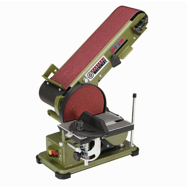 Central Machinery 4x36&quot; Belt Sander 6&quot; Disc Sander 120V 3/4 HP Wood Metal Work | eBay