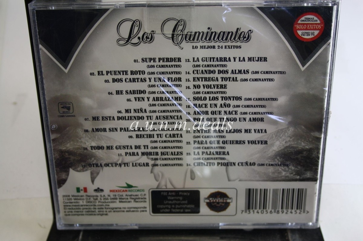 Los Caminantes - Lo Mejor 24 Exitos, Music CD (NEW) | eBay