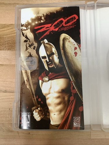 300 March To Glory Sony PSP CIB - Picture 3 of 4