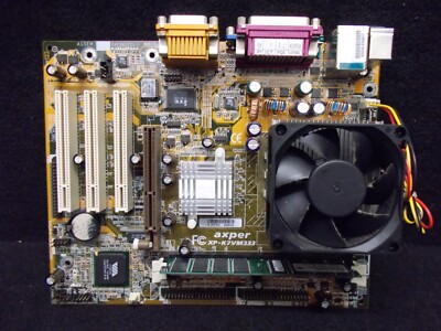 AMD Athlon XP 2800+, 2.08GHz, 512 MB RAM, AXPER XP-K7VM333 mATX. #V-949