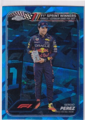Topps 2024 Chrome Formula 1 Nr. 148 Carlos Sainz Sapphire Refractor