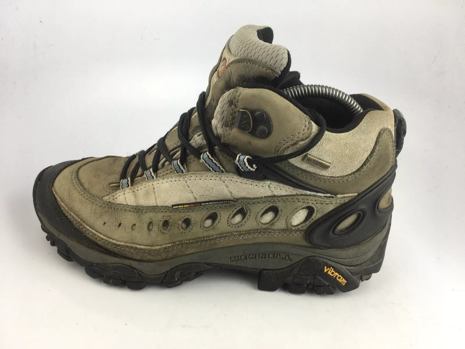 merrell pulse ii mid shale waterproof hiking boots