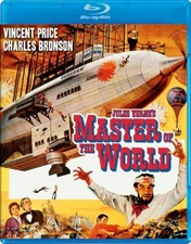 MASTER OF THE WORLD New Sealed Blu-ray 1961 Vincent Price Charles Bronson