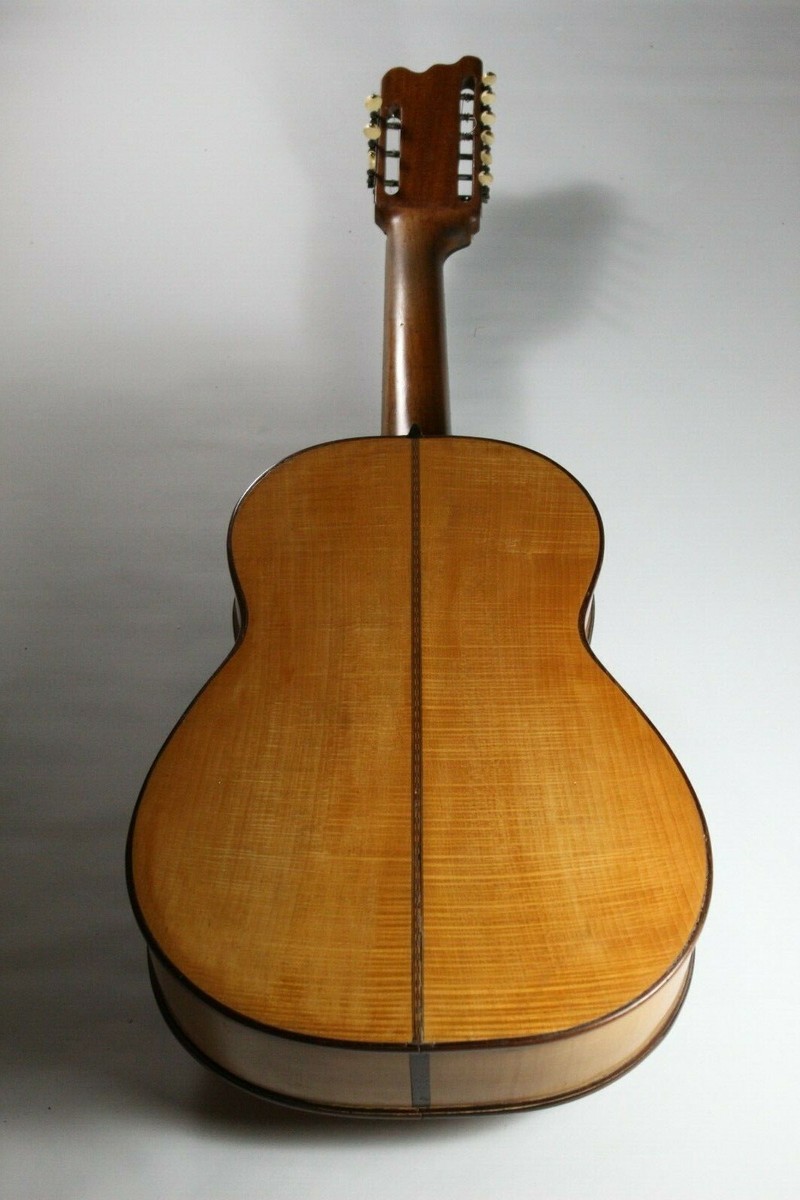 Rare & Unique Vintage Classical 9 Strings Guitar Made in