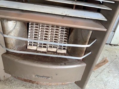 Vintage Dearborn Room space Heater Natural Gas with grates 20,000 btu | eBay