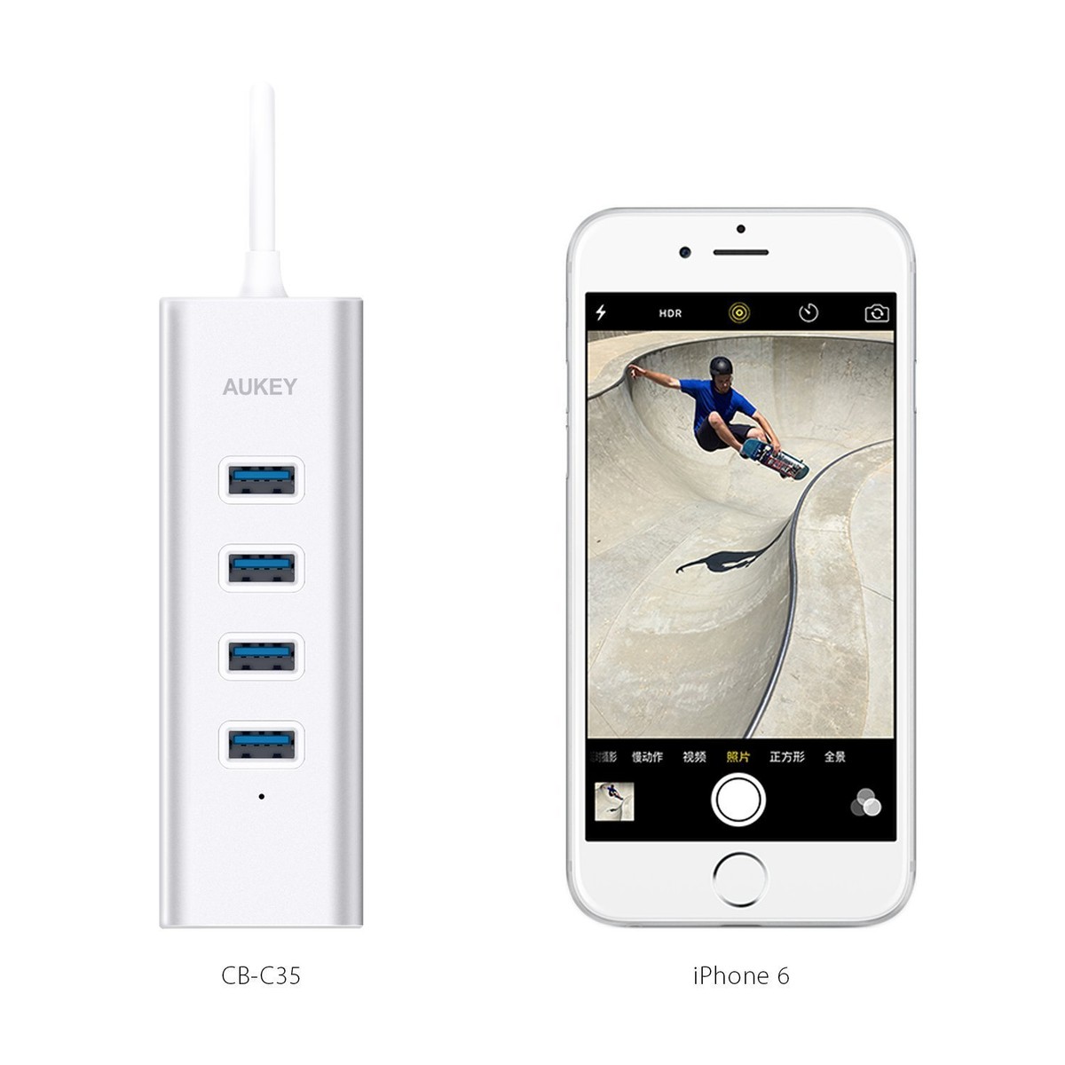 AUKEY USB C Hub MacBook Pro 9-in-2 - Foto 7