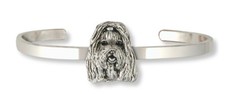 Shih Tzu Bracelet Handmade Silver Shih Tzu Jewelry SZ14-B