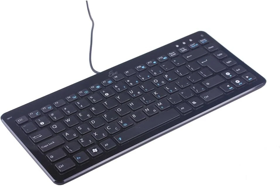 ASUS EK-C1 USB Hub with Stylus Slim Mini Silent Keyboard