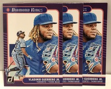 Vladimir Guerrero Jr. Diamond Kings Insert 2021 Donruss Baseball - #3 Blue Jays