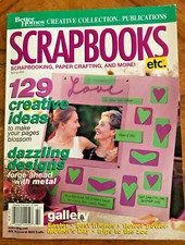 Scrapbooks etc. Magazine - Spring 2002 - Vintage  NLA - NEW Paper Crafting