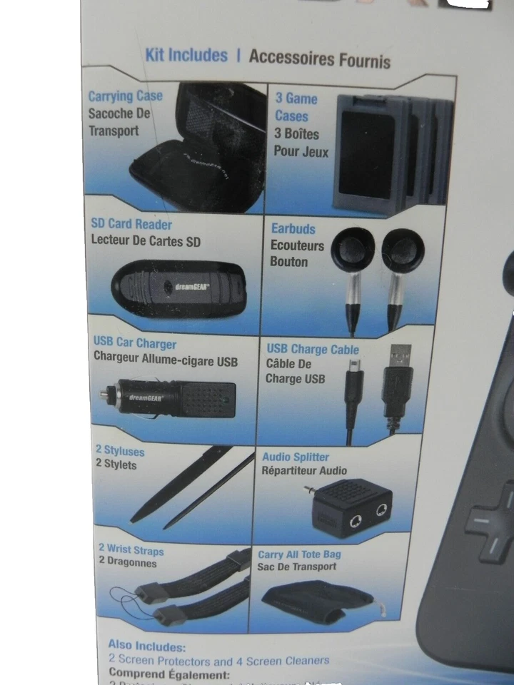 Dreamgear DG3DSXL-2250, 20 en 1 Essentials Kit para Nintendo 3DSXL, Nuevo Envío Gratis Foto 2 de 4