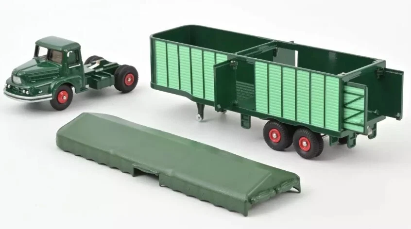 NOREV - UNIC 4x2 con rimorchio 2 assi - 1/55 - NOREVCL5521 - Immagine 2 di 2