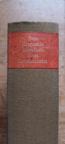 Kropotkin Memoiren eines Revolutionärs, EA 1969