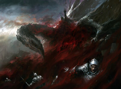 Anime Artwork Fantasy Art Digital Art Chris Cold  Gaming Mat Desk 6856