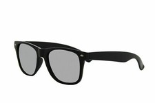 Polarized Mirrored Lens Horn Rimmed Style SUNGLASSES Women Men