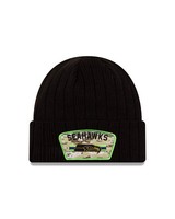 Nfl Seattle Seahawks Salute To Service 2021 WollmüTze Beanie 195853838365
