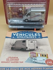 1/43 Renault Master T35D & Diorama "Chevaux" Véhicules Utilitaires IXO Altaya