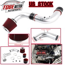 Red Filter Cold Air Intake Kit For Egekdc2 K20 K24 K-swapped 1992-00