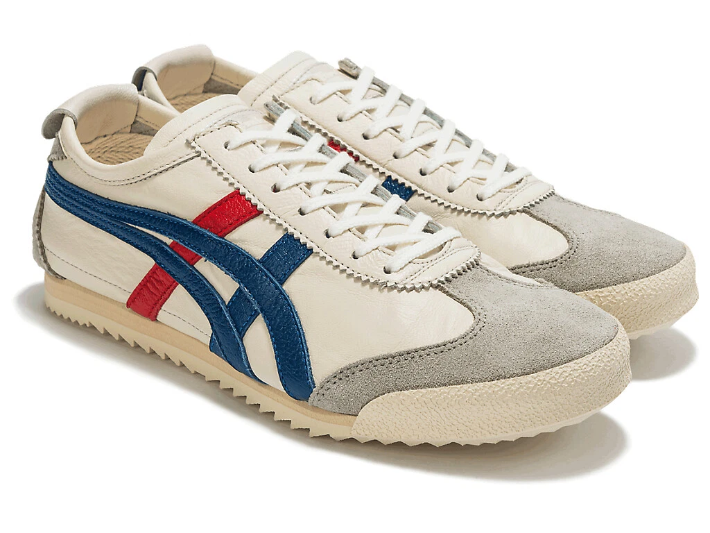 ASICS Onitsuka Tiger MEXICO 66 DELUXE 1181A435 White Asics Blue