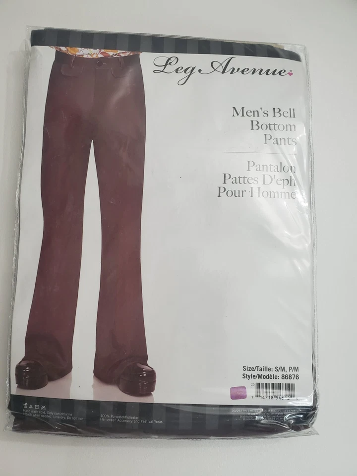 Disfraz de campana de discoteca de los años 70 con fondo de disfraz de Halloween, S Foto 2 de 4