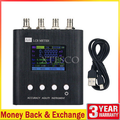 NJ200A 0Hz~200kHz LCR Tester 2.4'' High Precision Full Automatic Range LCR Meter