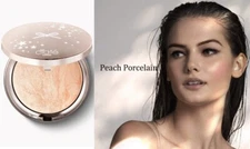 Ciate London Marbled Light - Illuminating Powder, Peach Porcelain, NIB