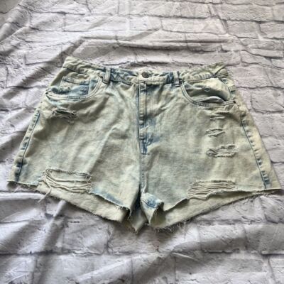 Mom Refuge Denim Shorts Size 15