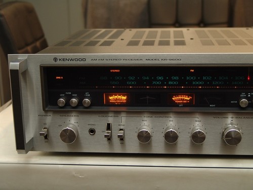 Kenwood KR-9600 receptor estéreo / vintage + caja original + instrucciones - Imagen 2 de 8