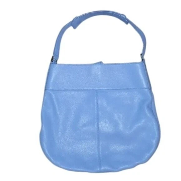 Bolso de hombro hobo Tory Burch Thea azul oscuro de cuero precio de venta sugerido por el fabricante 498 USD Foto 2 de 4