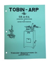 Tobin Arp Model Sb Ra Rod Boring Machine Instruction Manual