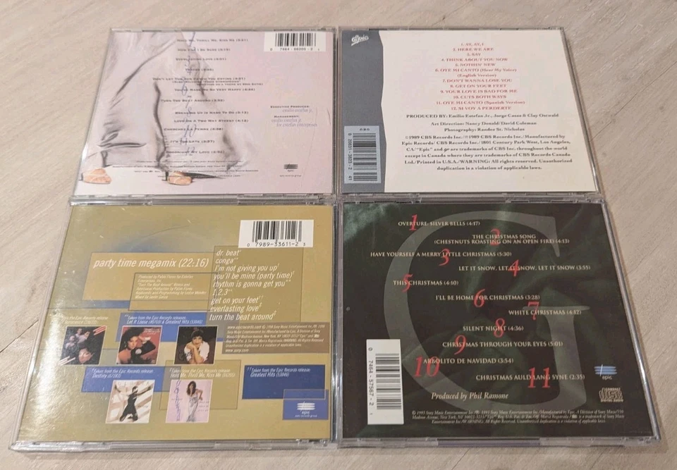 Gloria Estefan 4 CD Lot – Hits, Remixes & Christmas Album Collection – VG - Image 2 of 4