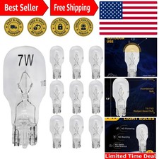 Pack of 10 Low Voltage 12V 7W Clear Landscape Bulbs for Illuminating Outdoor ...