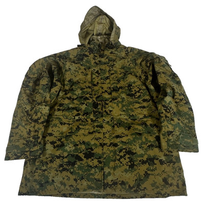 USMC APECS GoreTex Parka Jacket Woodland MARPAT Large Regular