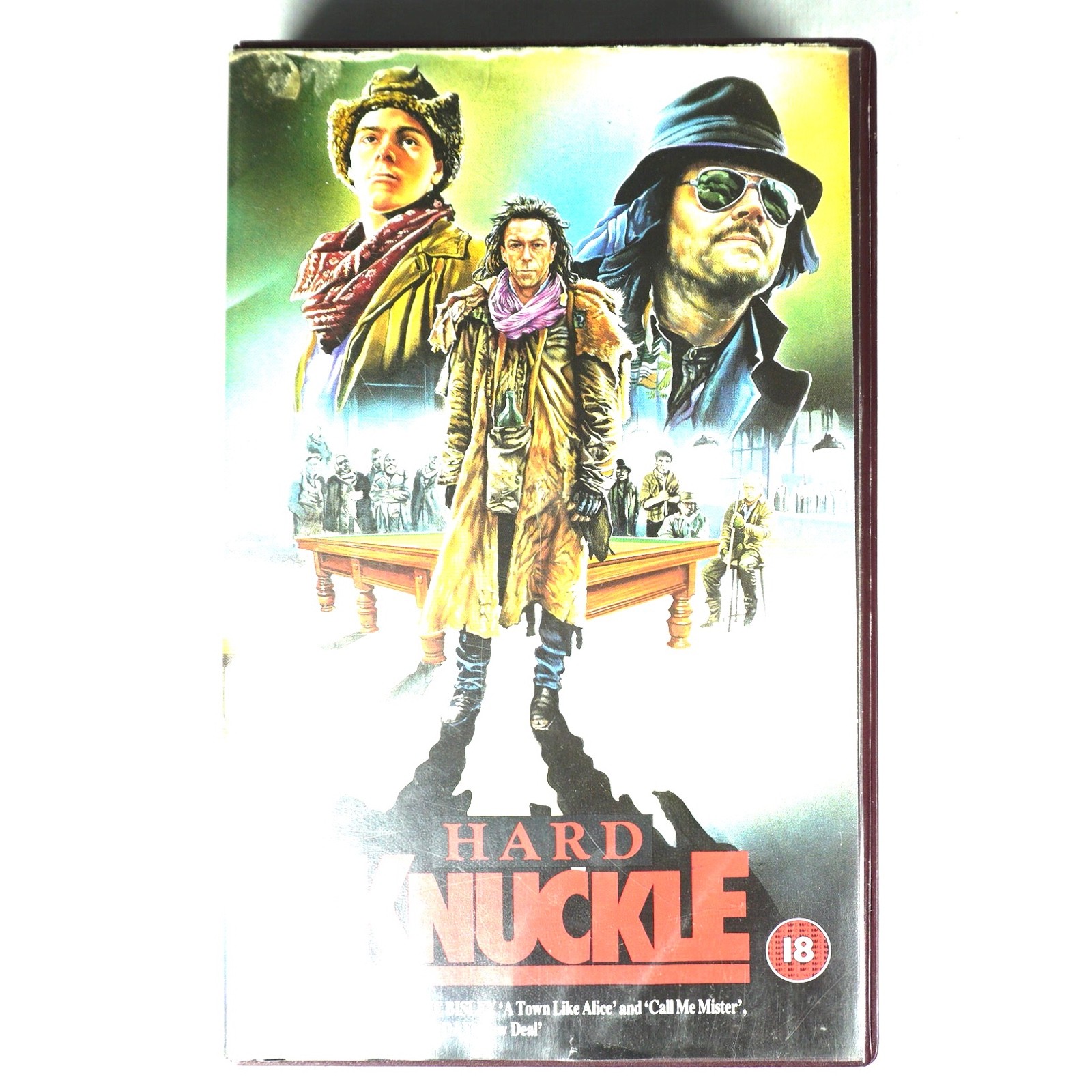 Hard Knuckle - Guild Home Video - 1988 - Big Box VHS Video (8566)