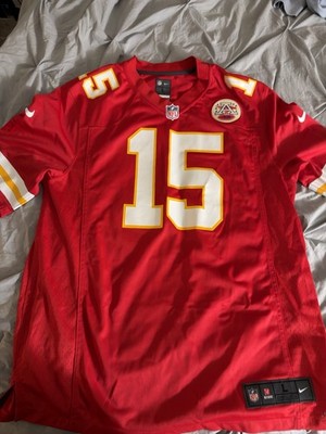 Men's Kansas City Chiefs Patrick Mahomes Nike Red Game Jersey