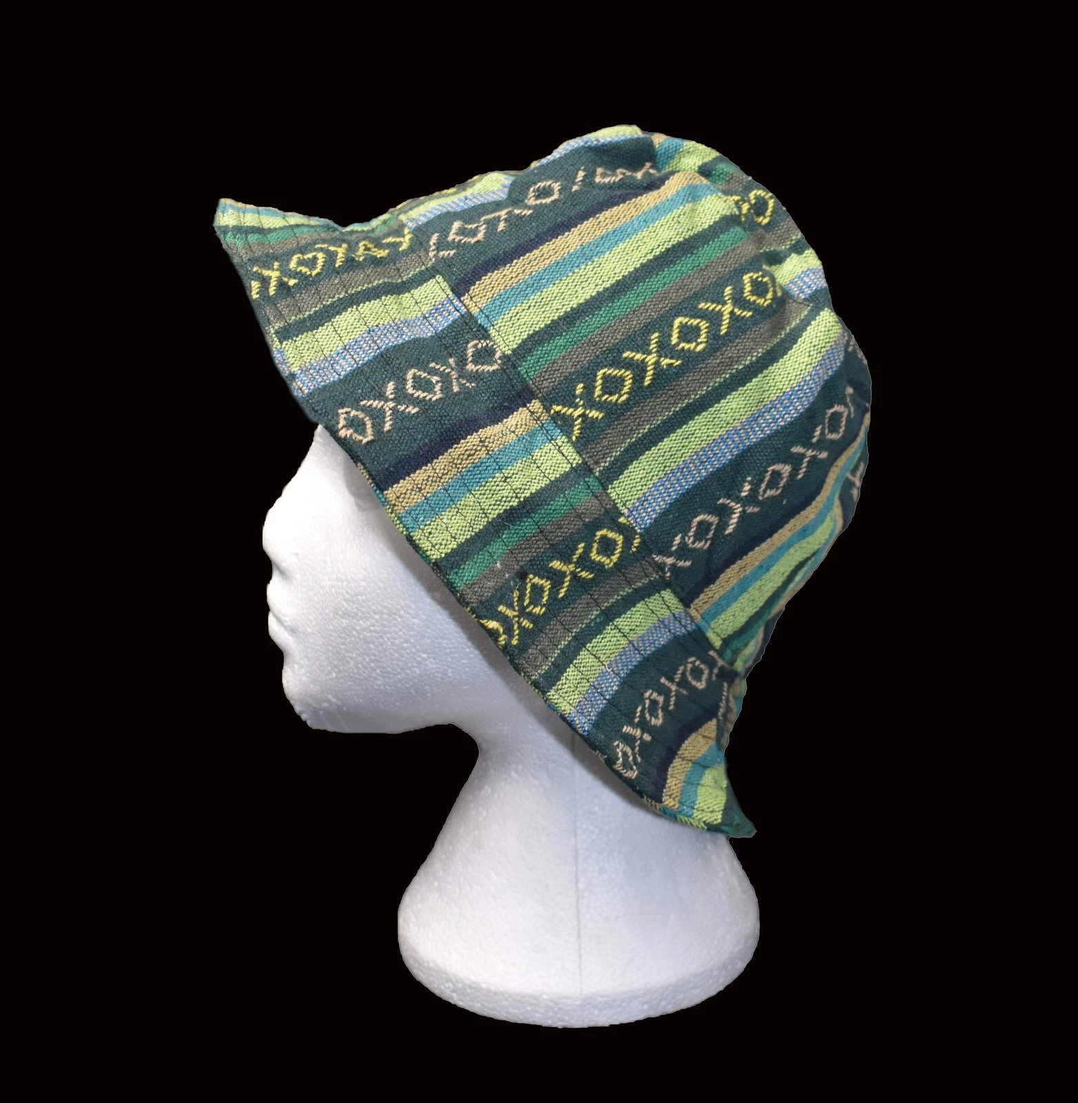 Woven Cotton Bucket Hat Fair Trade Hippy Surf Yoga Hippie Boho
Opens in a new window or tab